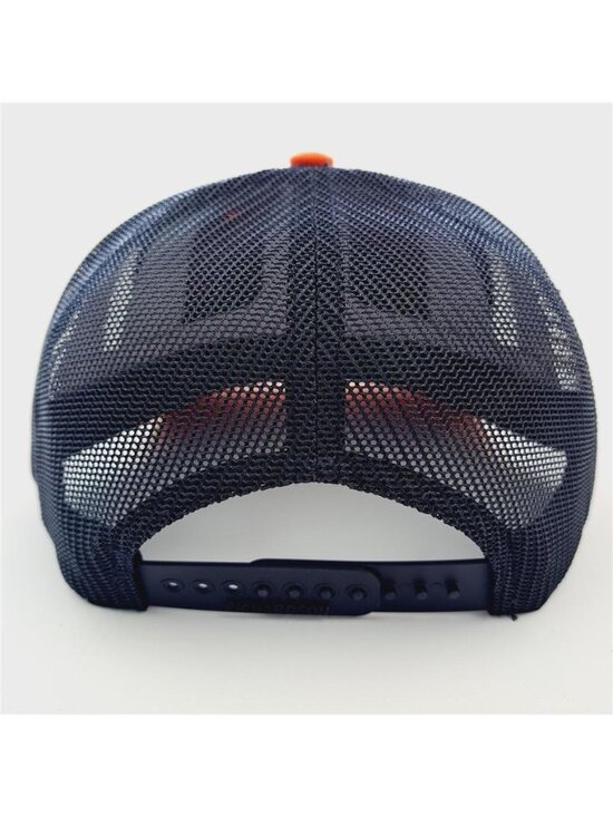 Ford Power Stroke Diesel Trucker Hat Orange Black Embroidered Mesh Snapback Cap